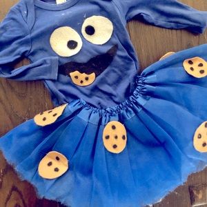 Cookie Monster Halloween Outfit